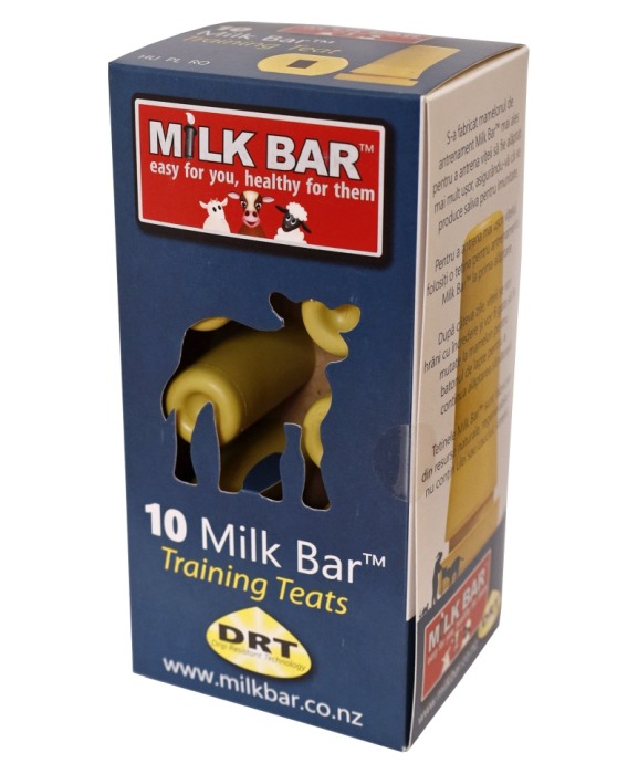 Tetine Milk Bar cu orificiu special, galbene, pentru colostru vitei, set 10 bucati [3]