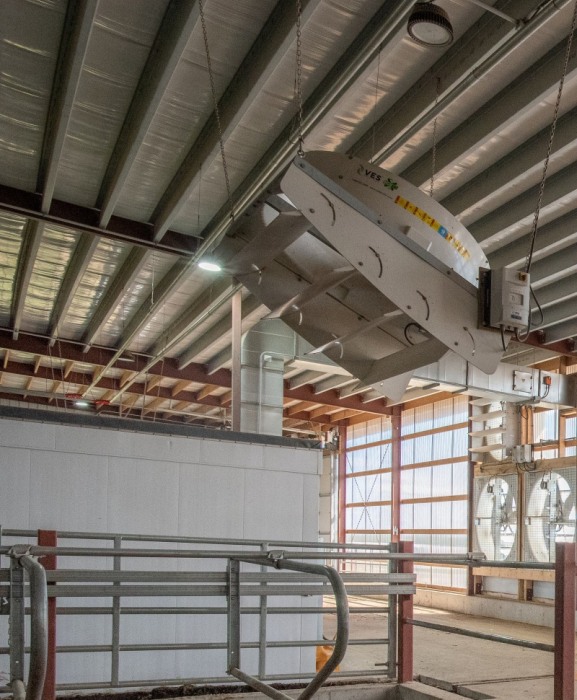 Ventilator VES-Artex ECVair 140 cm cu lame deflectoare ajustabile [2]