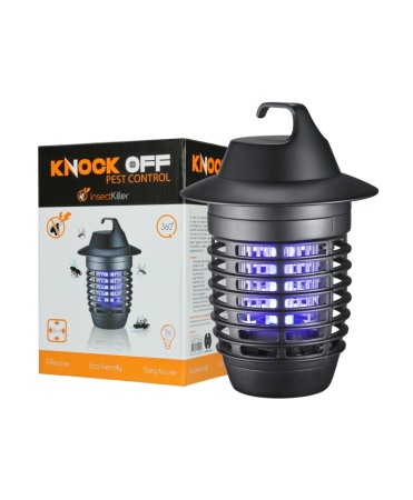 Impotriva insectelor - Aparat de protectie impotriva insectelor cu bec UV, Knock Off InsectKiller, 5W
