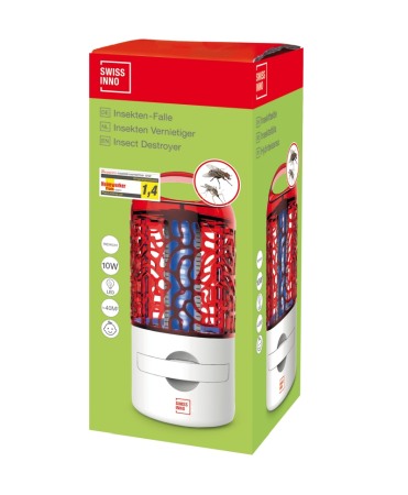 Aparat protectie impotriva insectelor cu LED UV, Swissinno Insect Destroyer 10W, 40 mp [0]