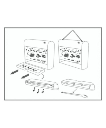 Aparat protectie impotriva insectelor cu LED UV, Swissinno Insect Destroyer 24W, 80 mp [5]