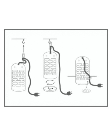 Aparat protectie impotriva insectelor cu LED UV, Swissinno Insect Destroyer 3W, 20 mp [5]