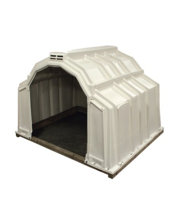 Vitei - Boxa comuna pentru 5-7 vitei, Calf-Tel MultiMAX, cu sina de transport