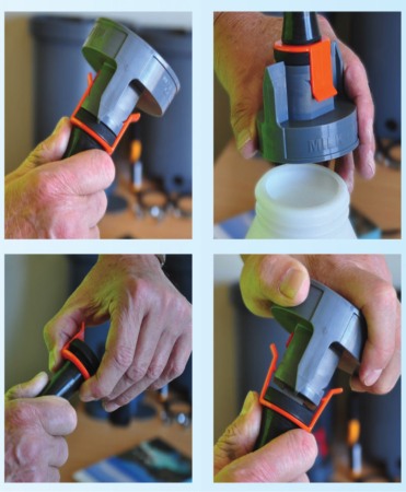 Capac cu niplu tetina pentru bidonul de alaptare vitei Milk Bar Vitality [1]