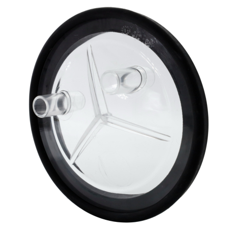 Capac plastic transparent pentru galetile de lapte de 30 litri, Akroh [2]