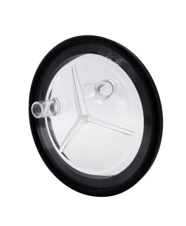 Capac plastic transparent pentru galetile de lapte de 30 litri, Akroh [2]