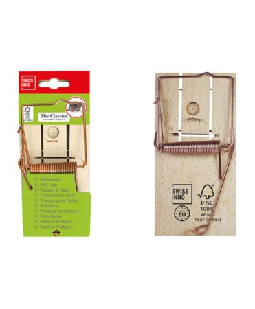 Capcana clasica sobolani, lemn FSC, Swissinno Rat Trap Classic [1]