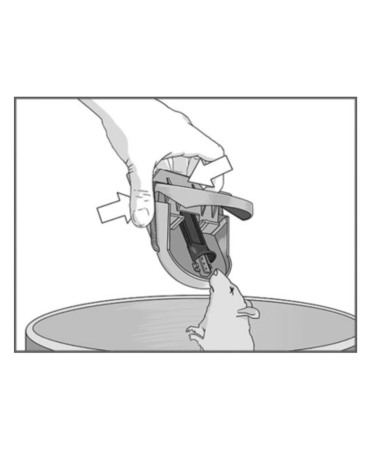 Capcana soareci cu momeala naturala, Swissinno SuperCat Mouse Trap PRO, set 2 bucati [5]