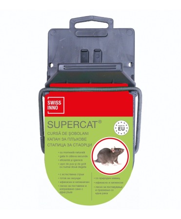 Impotriva sobolanilor - Capcana sobolani cu momeala naturala, Swissinno SuperCat Rat Trap