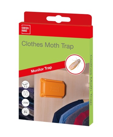 Echipamente si accesorii - Capcane cu feromoni pentru molii de haine, Swissinno Clothes Moth Trap, set 2 bucati