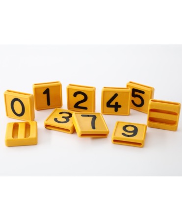 Cifra plastic identificare animale, 48x46mm, Akroh [3]