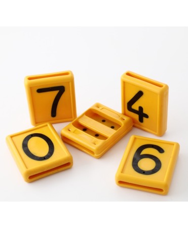 Cifra plastic identificare animale, 48x59mm, Akroh [4]