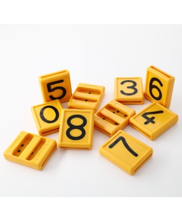 Cifra plastic identificare animale, 48x59mm, Akroh [3]