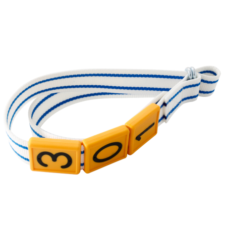 Cifra plastic identificare animale, 52x59mm, Akroh [3]