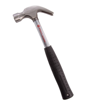 Ciocane si baroase - Ciocan dulgher 450 g cu maner tubular cu cauciuc antiderapant, Spear & Jackson