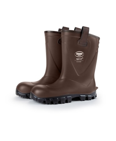 Cizme protectie Bekina RigliteX SolidGrip, S5, imblanite, maro/negru [1]