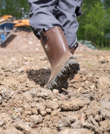 Cizme protectie Bekina RigliteX SolidGrip, S5, imblanite, maro/negru [10]