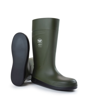 Cizme protectie Bekina Steplite EasyClean, O4 cu talpa plata, verde/negru [4]