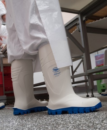 Cizme protectie Bekina StepliteX SolidGrip, S4, alb/albastru [14]