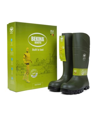 Cizme protectie Bekina StepliteX SolidGrip, S5, verde/negru [5]