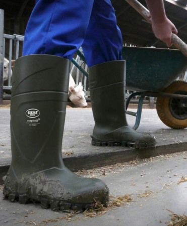 Cizme protectie Bekina StepliteX SolidGrip, S5, verde/negru [15]