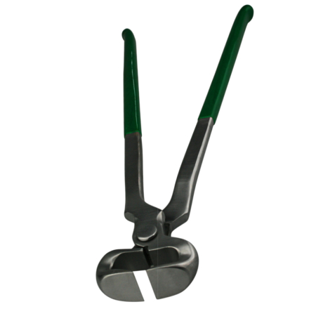 Cleste trimaj ongloane INOX, 38 cm, Allredo, cu manere izolate, verzi [0]