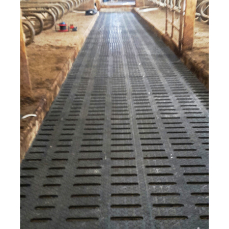 Covor de trafic din cauciuc pentru aleile cu gratare de beton, Bioret DeltaDiam 16 Type PANAMA, 16mm grosime [2]