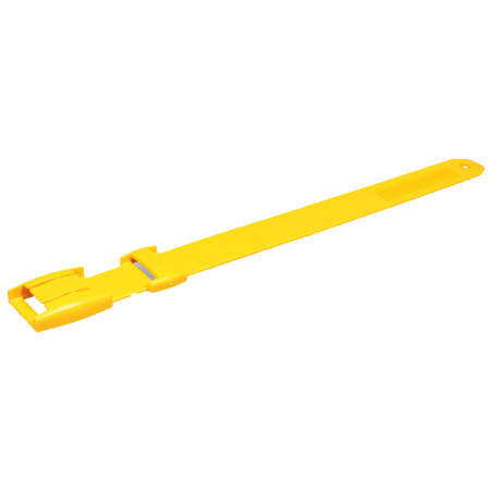Cai - Curea identificare animale, plastic, 34 cm, cu nervuri, Akroh