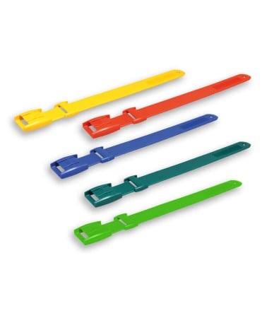 Sanatate si confort cai - Curea identificare animale, plastic, 34 cm, cu nervuri, Akroh