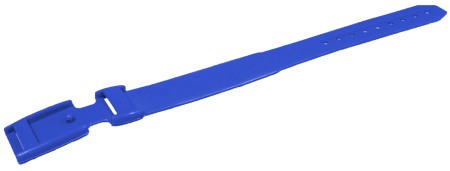 Curea identificare animale, plastic, 37 cm, cu gauri, Akroh [1]