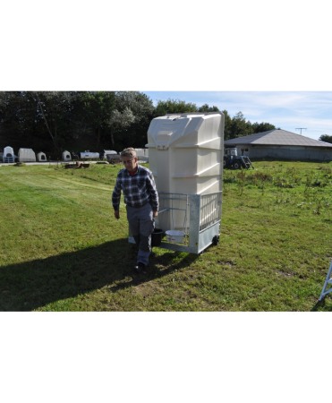 Cuseta individuala vitei Calf-Tel ECO cu gard metalic FlexyFence H&L [20]