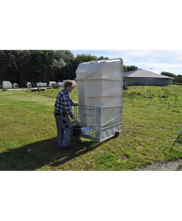 Cuseta individuala vitei Calf-Tel PRO II cu gard metalic FlexyFence H&L [21]