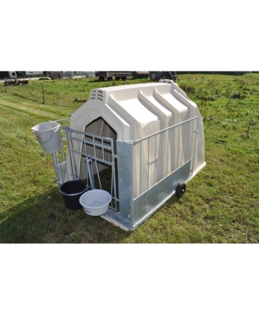 Cuseta individuala vitei Calf-Tel PRO II cu gard metalic FlexyFence H&L [15]