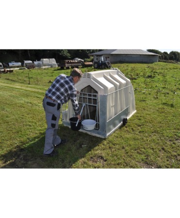 Cuseta individuala vitei Calf-Tel PRO II cu gard metalic FlexyFence H&L [12]