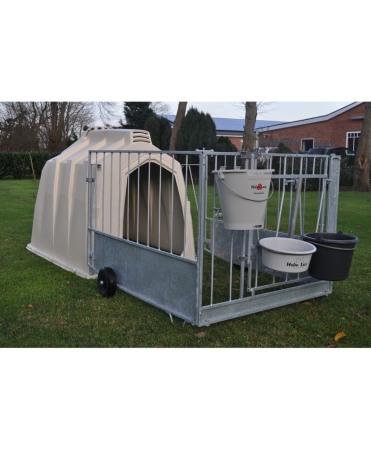 Cuseta individuala vitei Calf-Tel PRO II cu gard metalic FlexyFence H&L [3]