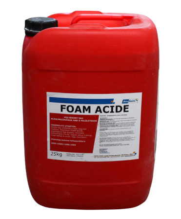 Produse consumabile - Detergent acid lichid decalcifiant BouMatic Foam Acide pentru curatarea externa a suprafetelor