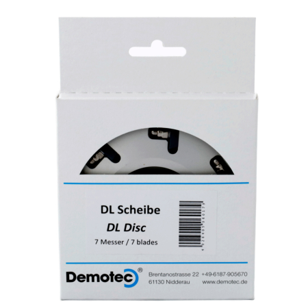 Disc trimaj ongloane 100 mm din aluminiu cu 7 lame, deschis, Demotec DL-Disc [3]