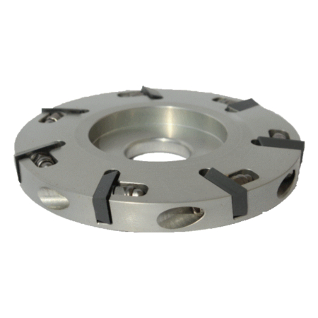 Disc trimaj ongloane 100 mm din aluminiu cu 7 lame, inchis, Demotec DL-Soft [1]