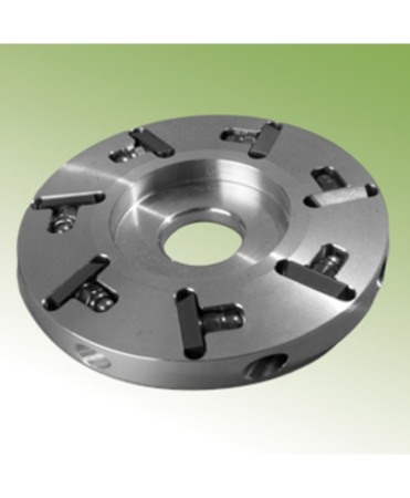 Disc trimaj ongloane 100 mm din aluminiu cu 7 lame, inchis, Demotec DL-Soft [2]