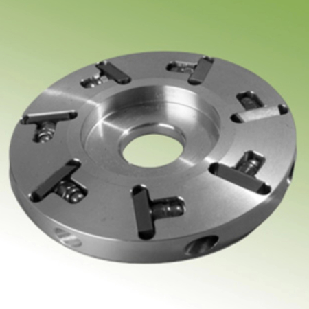 Disc trimaj ongloane 100 mm din aluminiu cu 7 lame, inchis, Demotec DL-Soft [2]