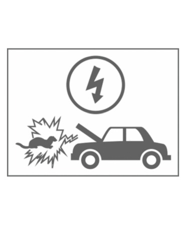 Dispozitiv cu ultrasunete pentru alungarea jderilor de sub capota masinii, Swissinno Ultrasonic Marten Stop [7]