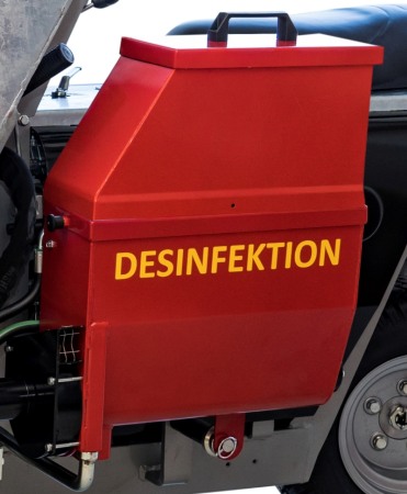 Echipament multifunctional pentru intretinerea cusetelor, Bobman Frontload, galvanizat, 3WD [4]