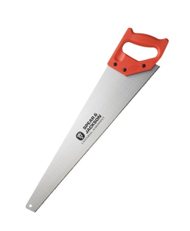 Fierastraie si topoare - Fierastrau manual cu maner plastic, lama otel carbon 560 mm, 8 TPI, Spear & Jackson Woodworking