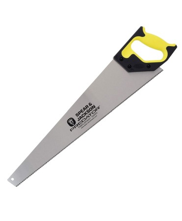 Fierastraie si topoare - Fierastrau manual Predator cu dinti tripli cu maner Suregrip, lama 560 mm, 10 TPI, Spear & Jackson Woodworking