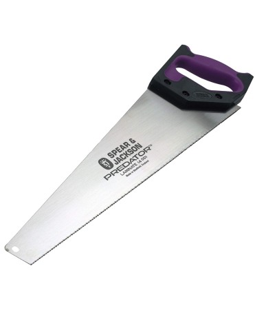 Fierastrau manual Predator pentru produse laminate cu maner Suregrip, lama 508 mm, 14 TPI, Spear & Jackson Woodworking [1]