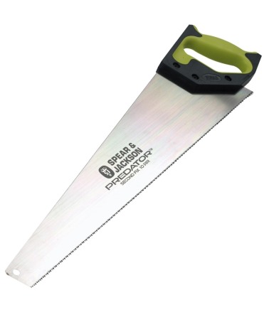 Fierastraie si topoare - Fierastrau manual Predator Second Fix cu maner Suregrip, lama 560 mm, 10 TPI, Spear & Jackson Woodworking