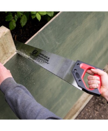 Fierastrau manual Predator universal cu maner Suregrip, lama 356 mm, 14 TPI, Spear & Jackson Woodworking [1]