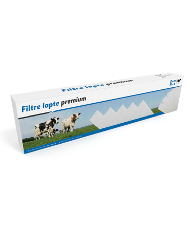 Filtre lapte Dairy MAX, compatibile Impulsa, 75 x 815 mm, 75 g/mp, cutie 200 bucati [1]