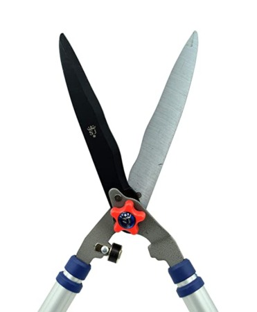 Foarfeca gard viu telescopiva cu lama otel carbon cu teflon, manere de aluminiu, Spear & Jackson Razorsharp Advantage [1]