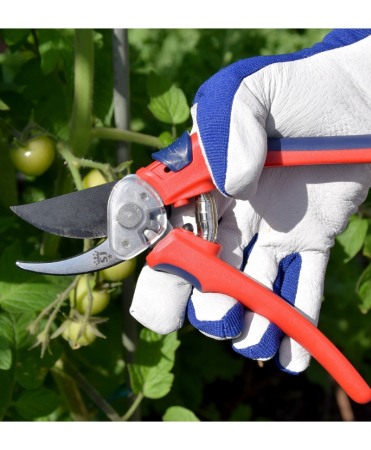 Foarfeca gradina tip bypass cu lama otel SK5 cu teflon, transmisie cu roti dintate, Spear & Jackson Razorsharp Advance [1]